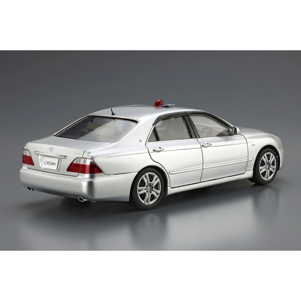 Aoshima A006283 1/24 Toyota GRS182 Crown Patrol Car 2005 - Image 5