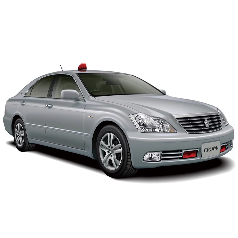 Aoshima A006283 1/24 Toyota GRS182 Crown Patrol Car 2005 - Image 7