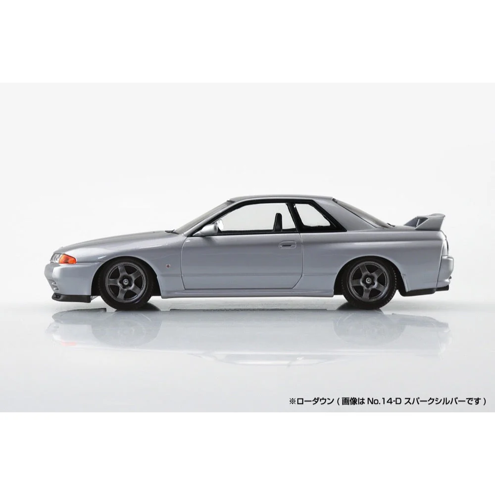 Aoshima 006356 1/32 Snap Kit R32 Skyline GT-R Spark Silver - Image 5