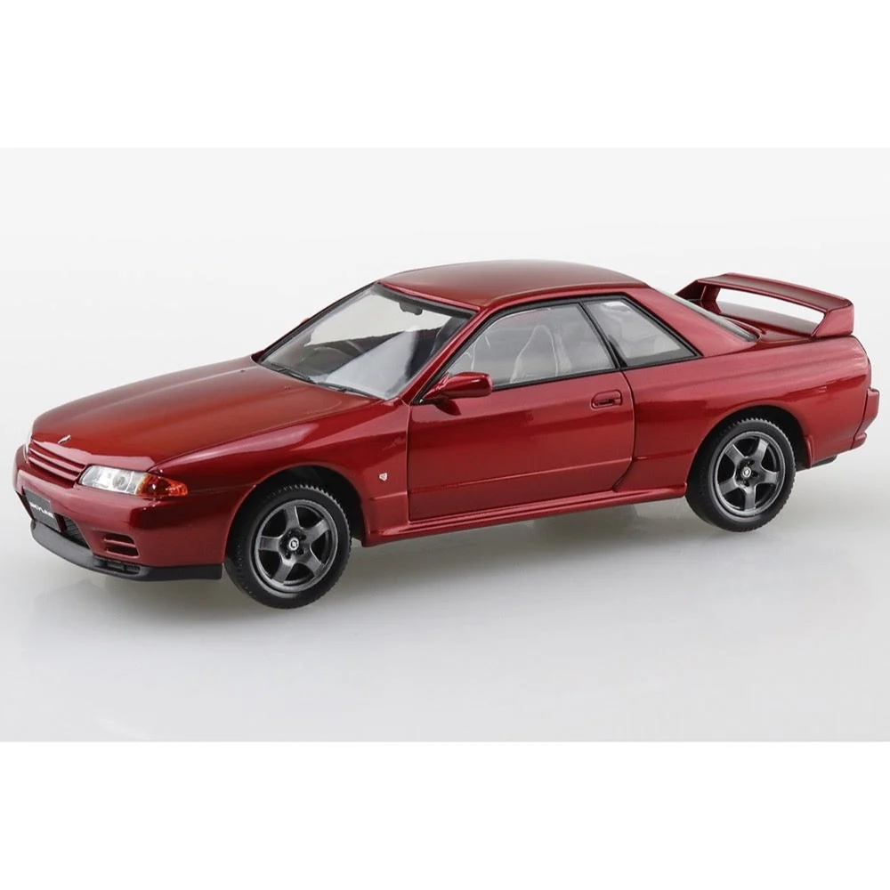 Aoshima 006357 1/32 Snap Kit R32 Skyline GT-R Red Pearl - Image 2