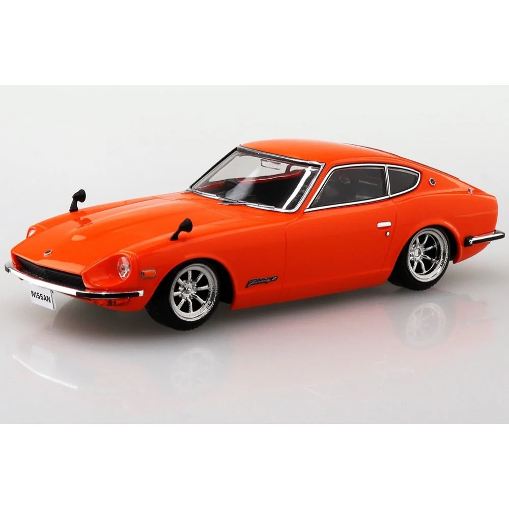 Aoshima 006476 1/32 Snap Kit Nissan S30 Fairlade Z Custom Wheel Orange - Image 2