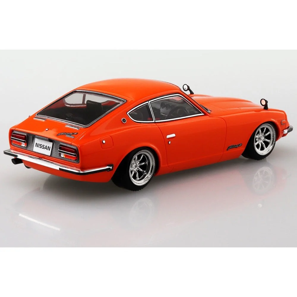 Aoshima 006476 1/32 Snap Kit Nissan S30 Fairlade Z Custom Wheel Orange - Image 3