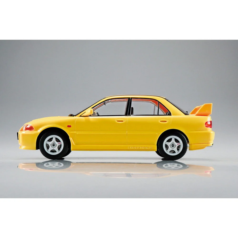 Aoshima 006779 1/24 Snap CE9A Lancer Gsr Evolution III 1995 Dandelion Yellow - Image 5