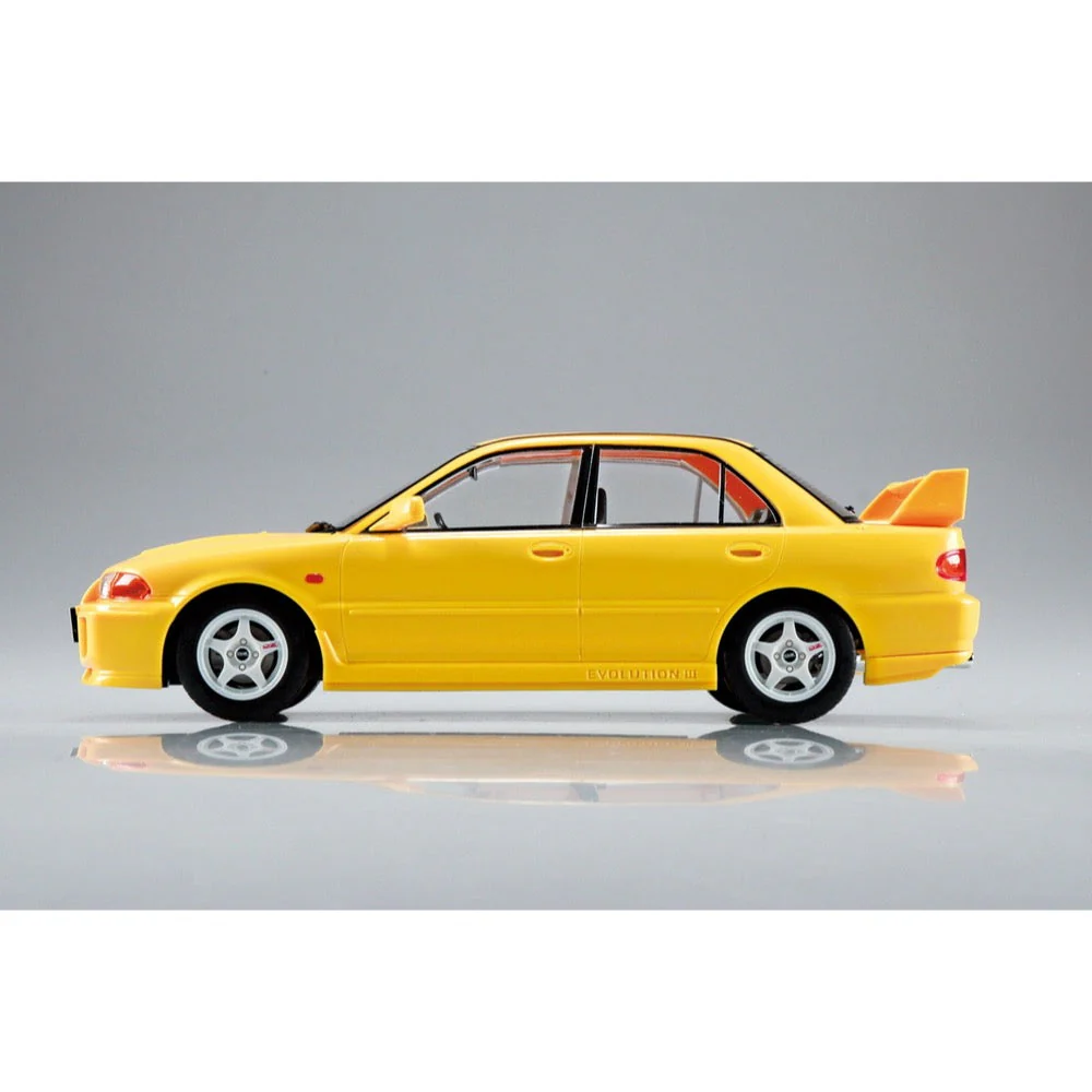 Aoshima 006779 1/24 Snap CE9A Lancer Gsr Evolution III 1995 Dandelion Yellow - Image 6