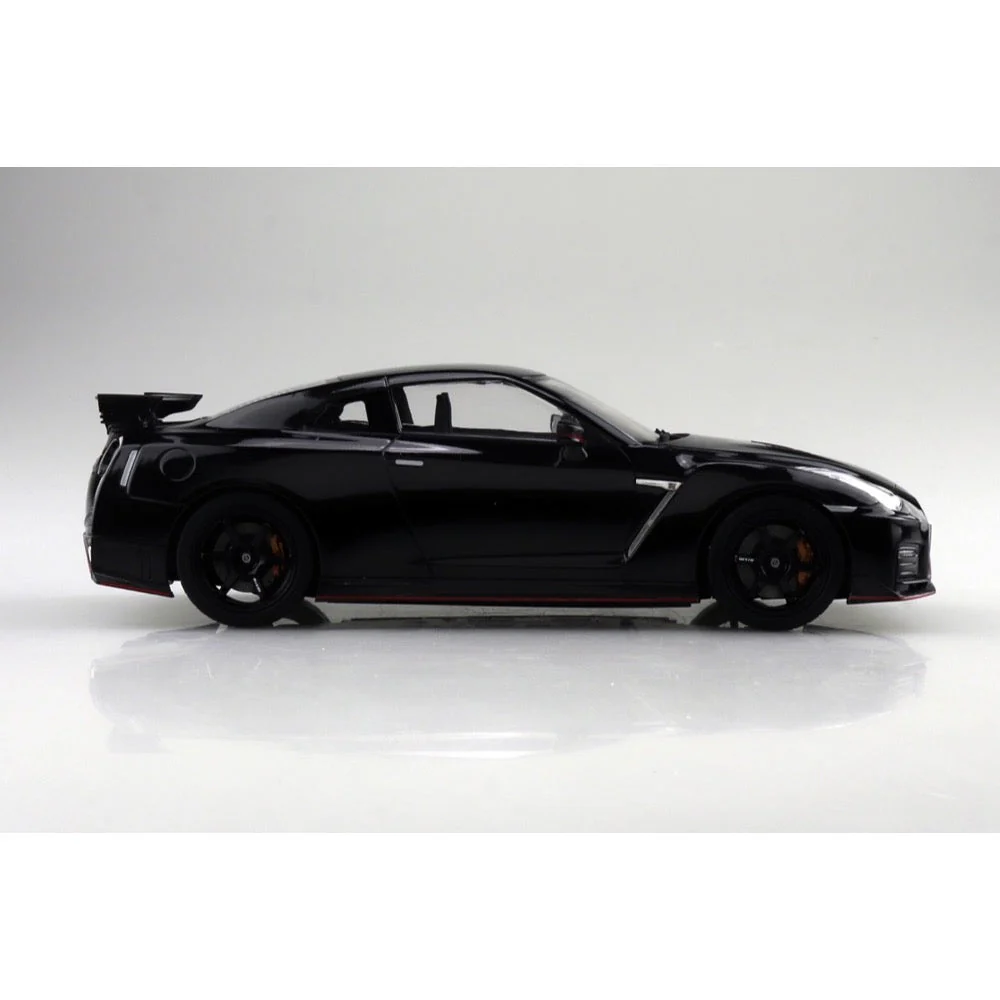 Aoshima 006787 1/24 Snap R35 Nissan Gt-R Nismo 2017 Meteor Flake Black Pearl - Image 5