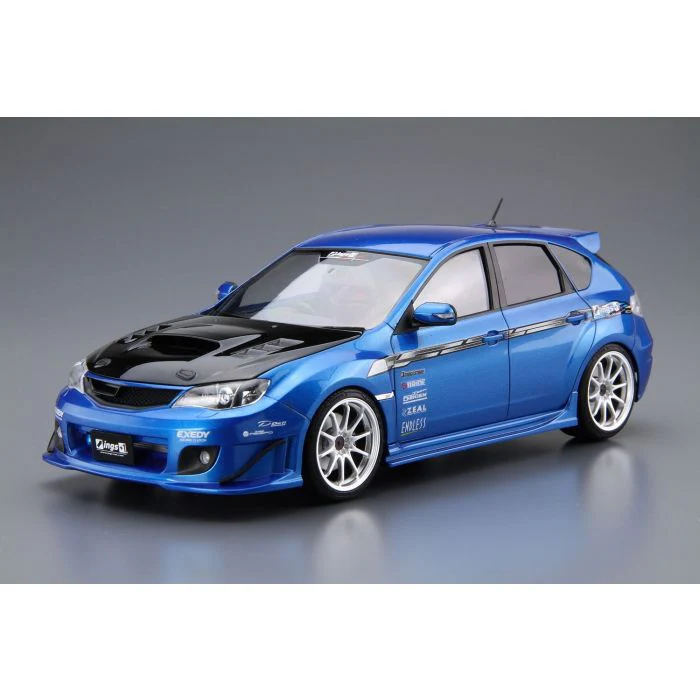 Aoshima A005875 1/24 Subaru Ings GRB Impreza WRX STI 2007 - Image 2