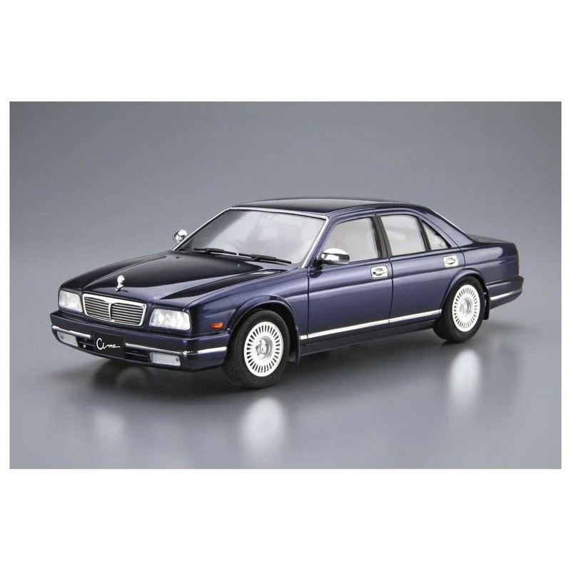 Aoshima A05953 1/24 Nissan Cima Y32 Type III Limited L AV 1991 - Image 2