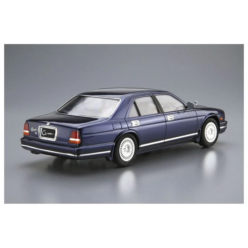 Aoshima A05953 1/24 Nissan Cima Y32 Type III Limited L AV 1991 - Image 3