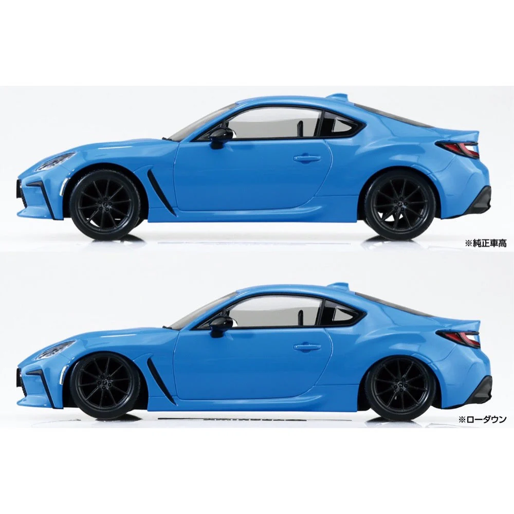 Aoshima 06463 1/32 Toyota GR 86 Bright Blue Snap Kit - Image 3