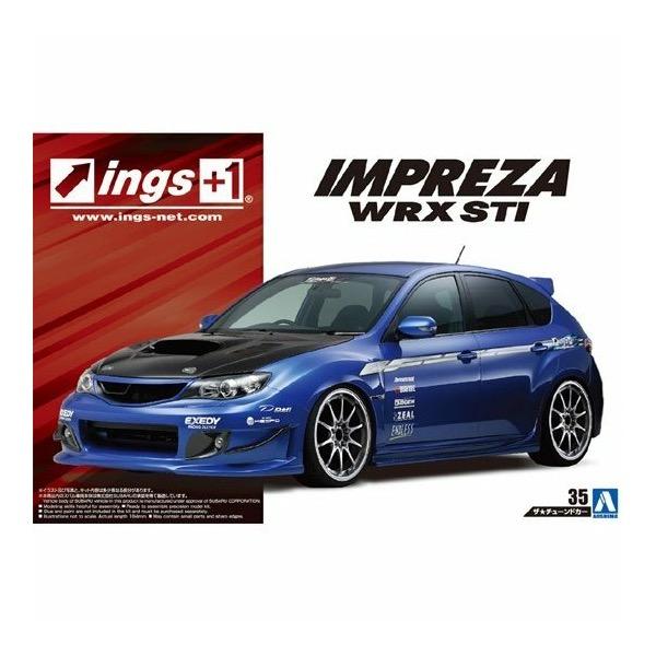 Aoshima A005423 Ings GRB Impreza WRX STI 2007