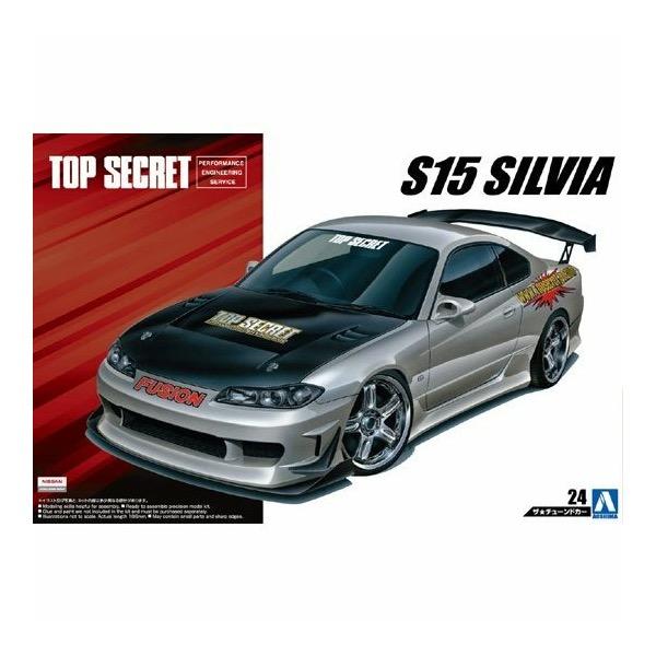 Aoshima A005355 1/24 Topsecret S15 Nissan Silvia 1999