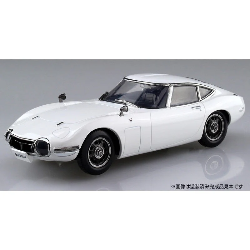 Aoshima A005627 1/32 Toyota 2000GT Pegasus White Snap Kit - Image 6
