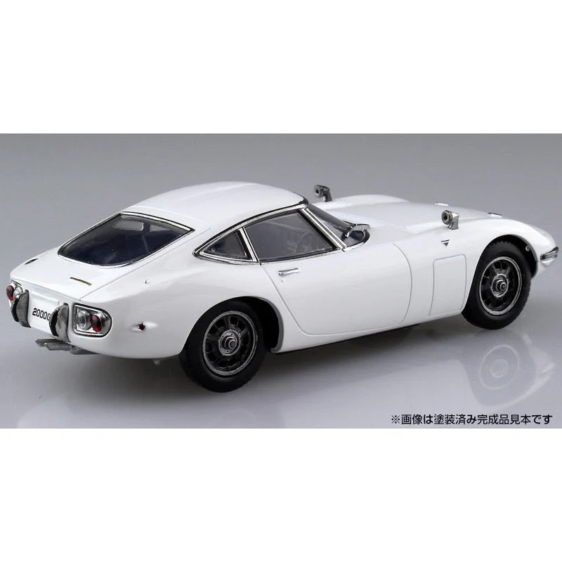 Aoshima A005627 1/32 Toyota 2000GT Pegasus White Snap Kit - Image 7