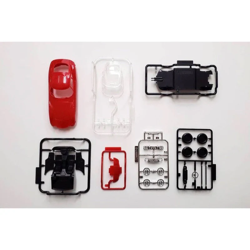 Aoshima A005628 1/32 Toyota 2000GT Solar Red Snap Kit - Image 7