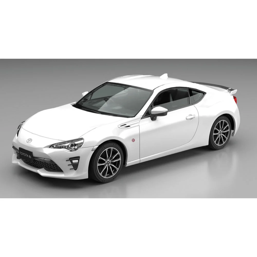 Aoshima A005418 1/32 Toyota 86 Crystal White Pearl Snap Kit - Image 2