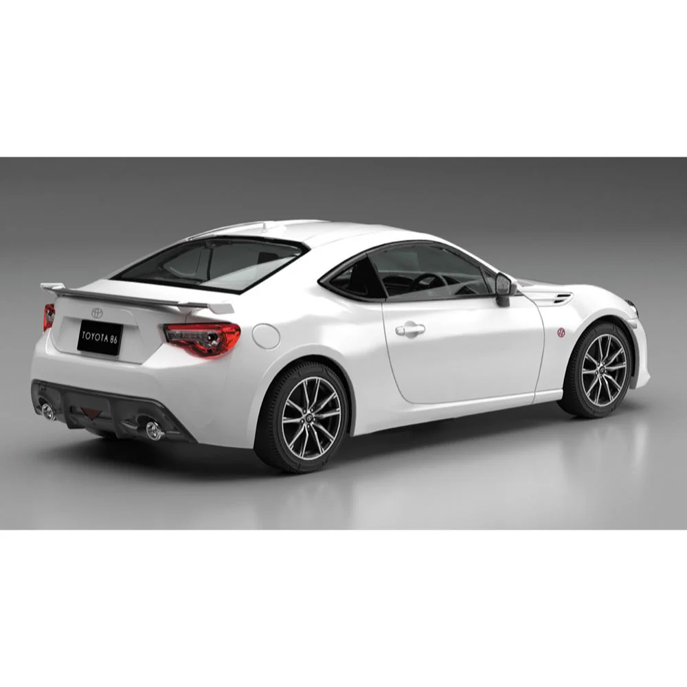 Aoshima A005418 1/32 Toyota 86 Crystal White Pearl Snap Kit - Image 3