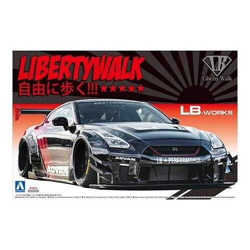 Aoshima A005592 1/24 LB Works R35 GT-R Type 2 Ver 2