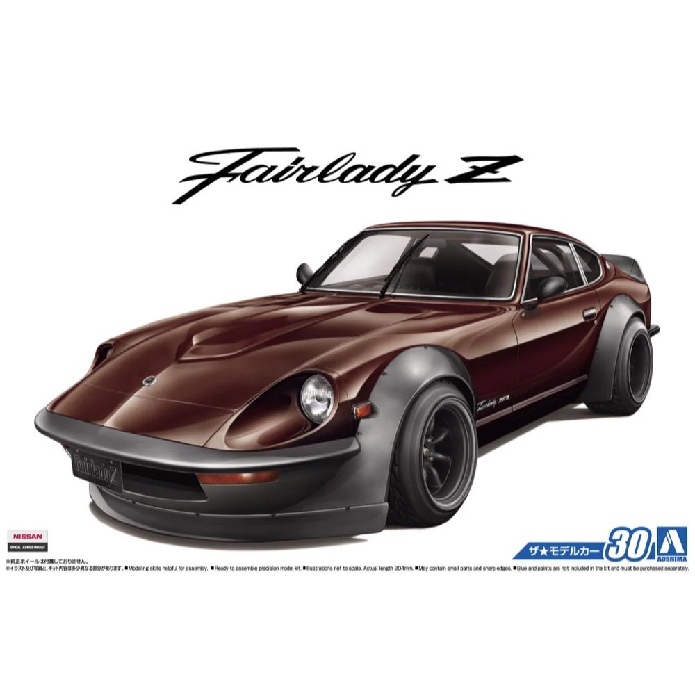 Aoshima A005844 1/24 Nissan S30 Fairladyz Aero Custom