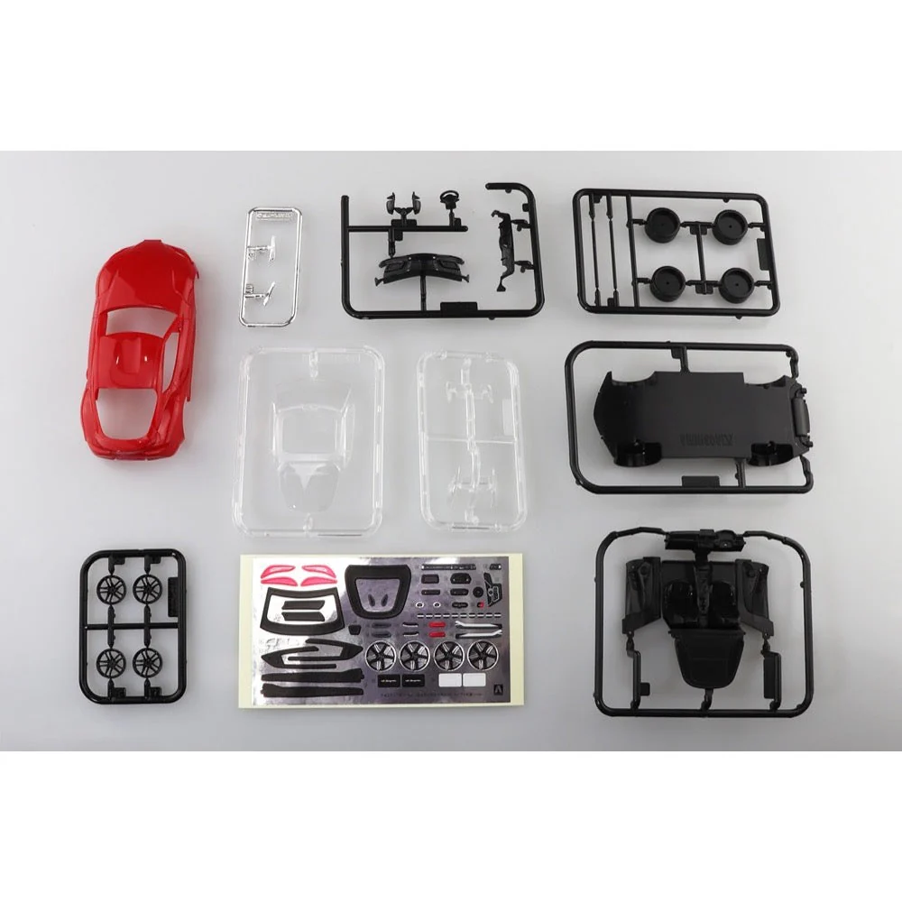 Aoshima A005885 1/32 Toyota GR Supra Prominence Red Snap Kit - Image 4