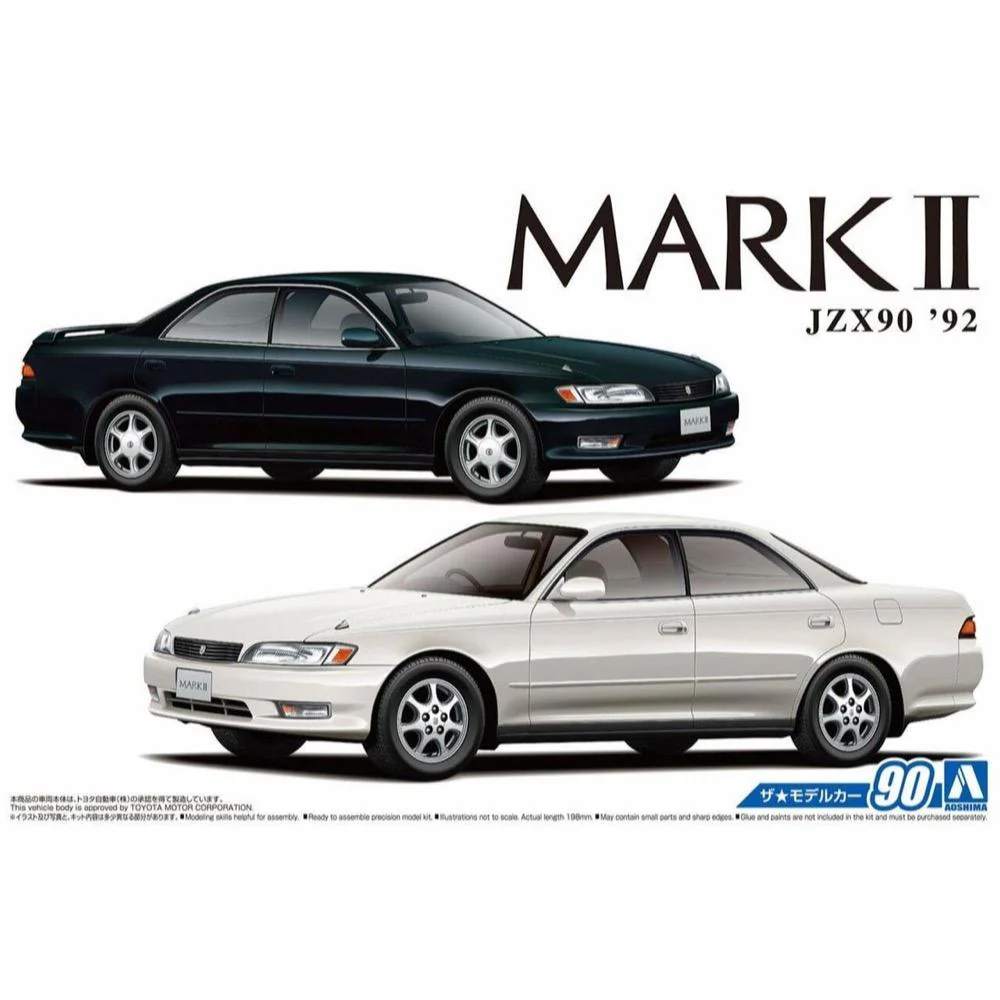 Aoshima A006146 1/24 Toyota Jzx90 Mark II Grande/Tourer 1992