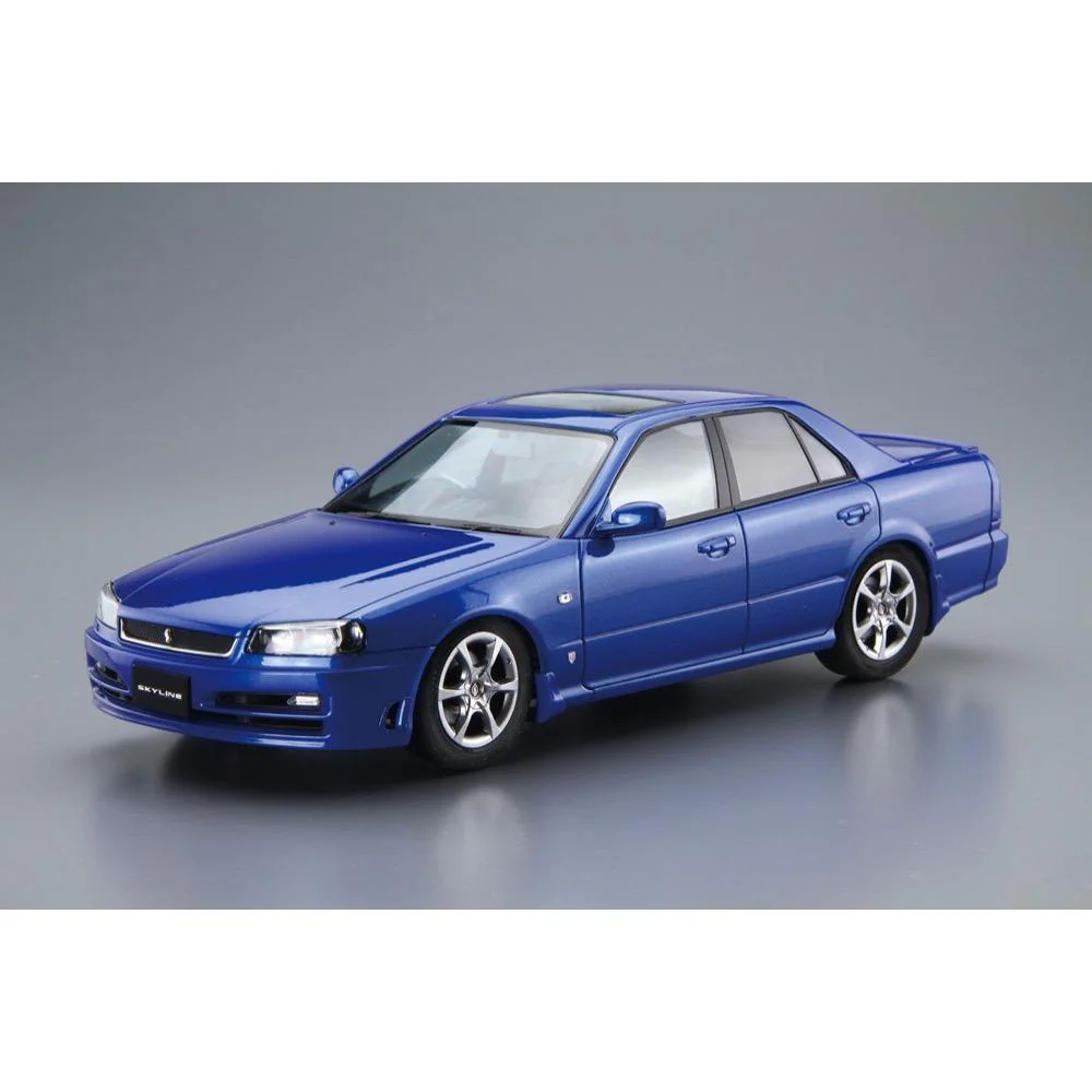 Aoshima A006172 1/24 Nissan ER34 Skyline 25GT Turbo 2001 - Image 2