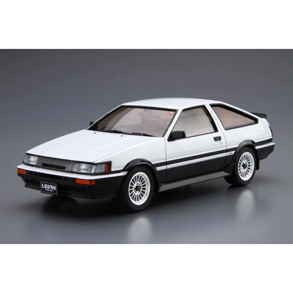 Aoshima A006192 1/24 Toyota AE86 Corolla Levin GT-APEX 1985 - Image 2