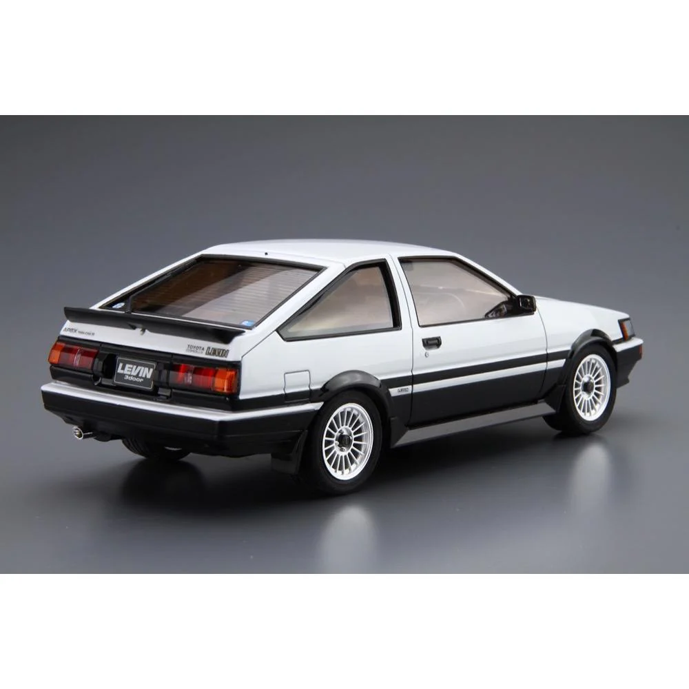 Aoshima A006192 1/24 Toyota AE86 Corolla Levin GT-APEX 1985 - Image 3