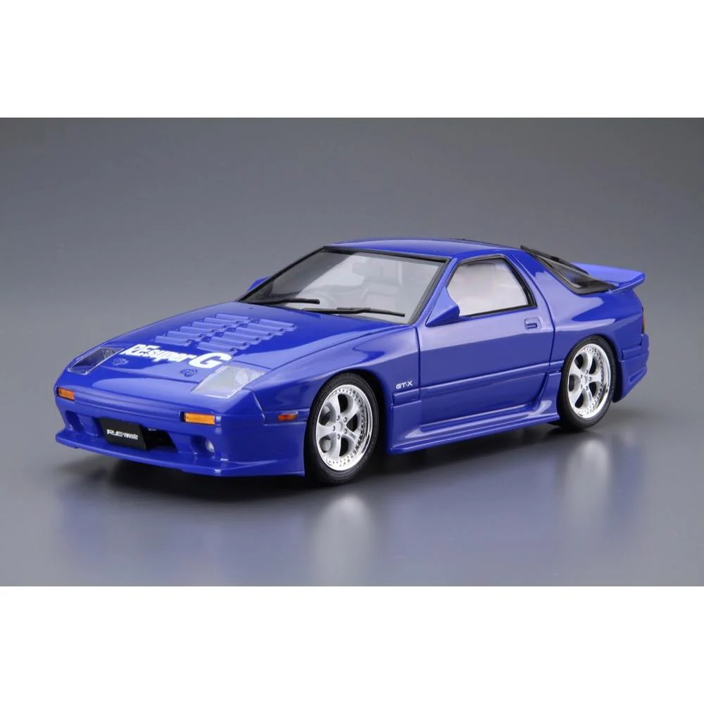 Aoshima A006207 1/24 Re Amemiya FC3S RX-7 1989 Mazda - Image 2