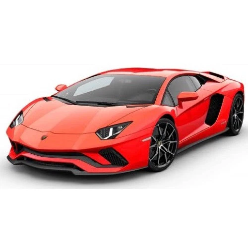 Aoshima A006347 1/32 Lamborghini Aventador S Pearl Red Snap Kit - Image 5