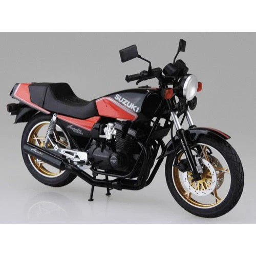 Aoshima A006376 1/12 Suzuki GK72A GSX400FS Impulse 1982 - Image 2