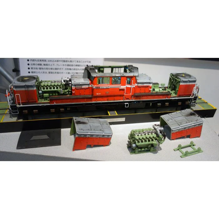 Aoshima A001000 1/45 Diesel Locomotive DD51 Limited Express Hokutosei - Image 26