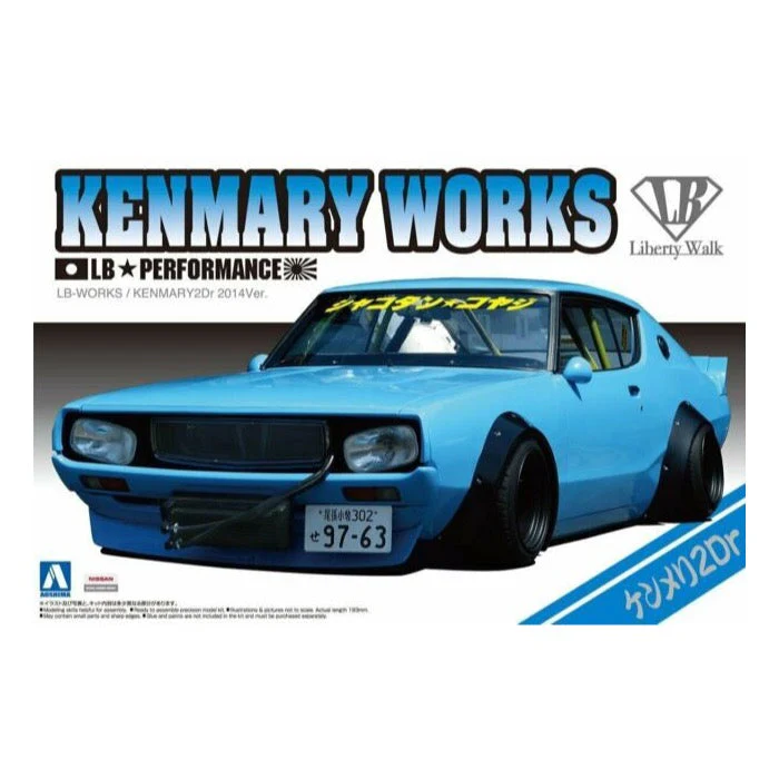 Aoshima A001147 1/24 LB Works Kenmary 2DR 2014 Version