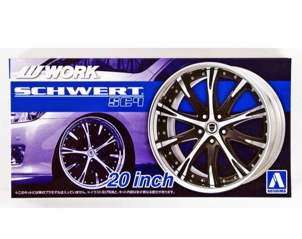 Aoshima A005276 1/24 Work Schwert Sc4 20inch