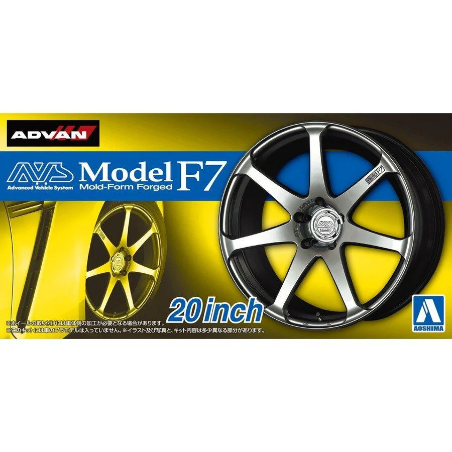 Aoshima A005516 1/24 Avs Model F7 20inch