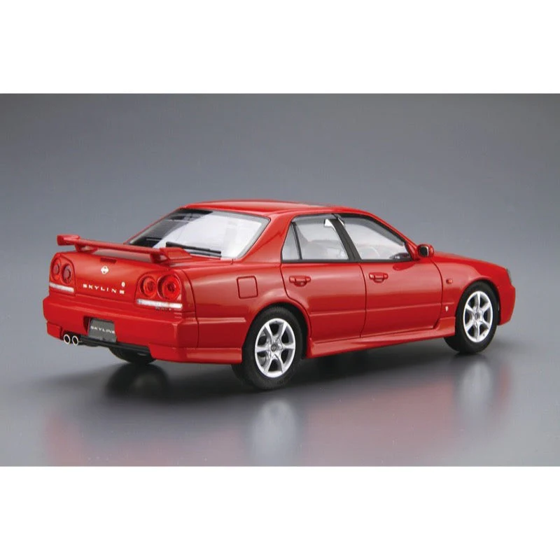 Aoshima A005750 1/24 Nissan ER34 Skyline 25Gt-X Turbo 1998 - Image 3