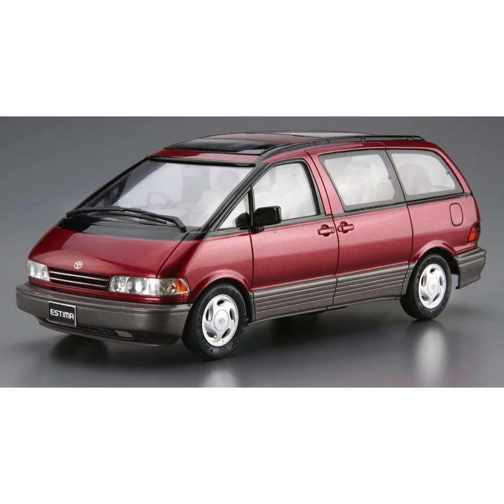 Aoshima A005753 1/24 Toyota TCR11W Estima Twin Moon Roof 1990 - Image 2