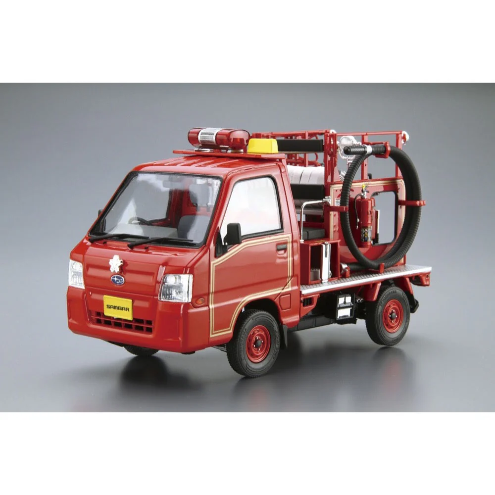 Aoshima A005794 1/24 Subaru TT2 Sambar The Fire Engine 2011 - Image 2
