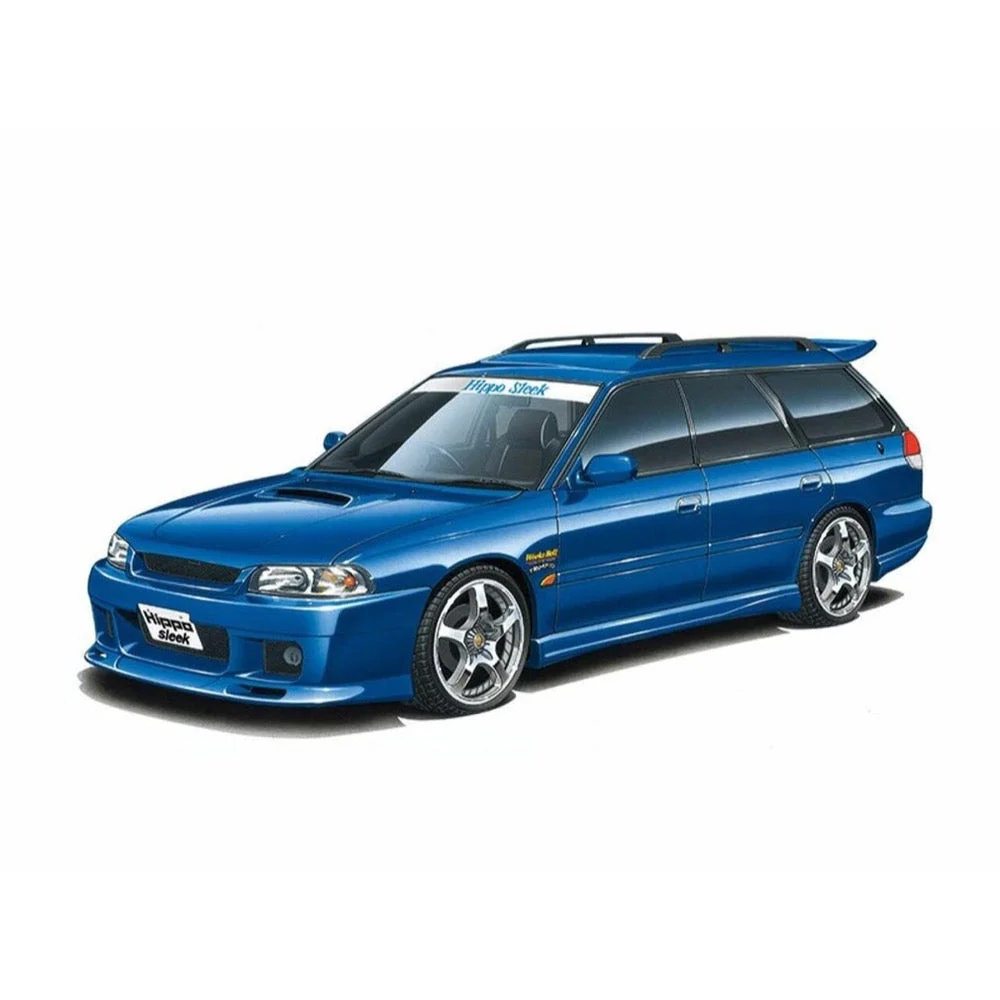 Aoshima A005800 1/24 Subaru Hippo Sleek BG5 Legacy Touring Wagon 1993 - Image 2