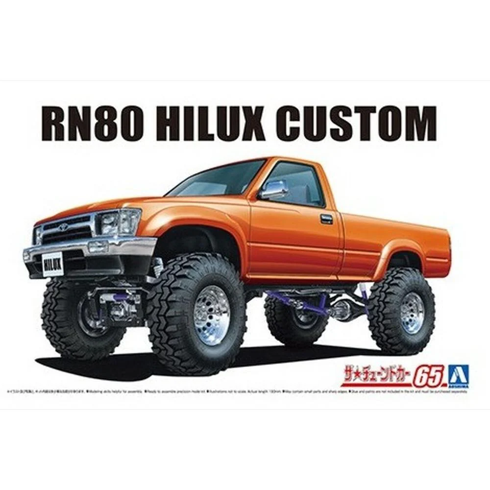 Aoshima A005802 1/24 Toyota RN80 Hilux Longbed Liftup 1995