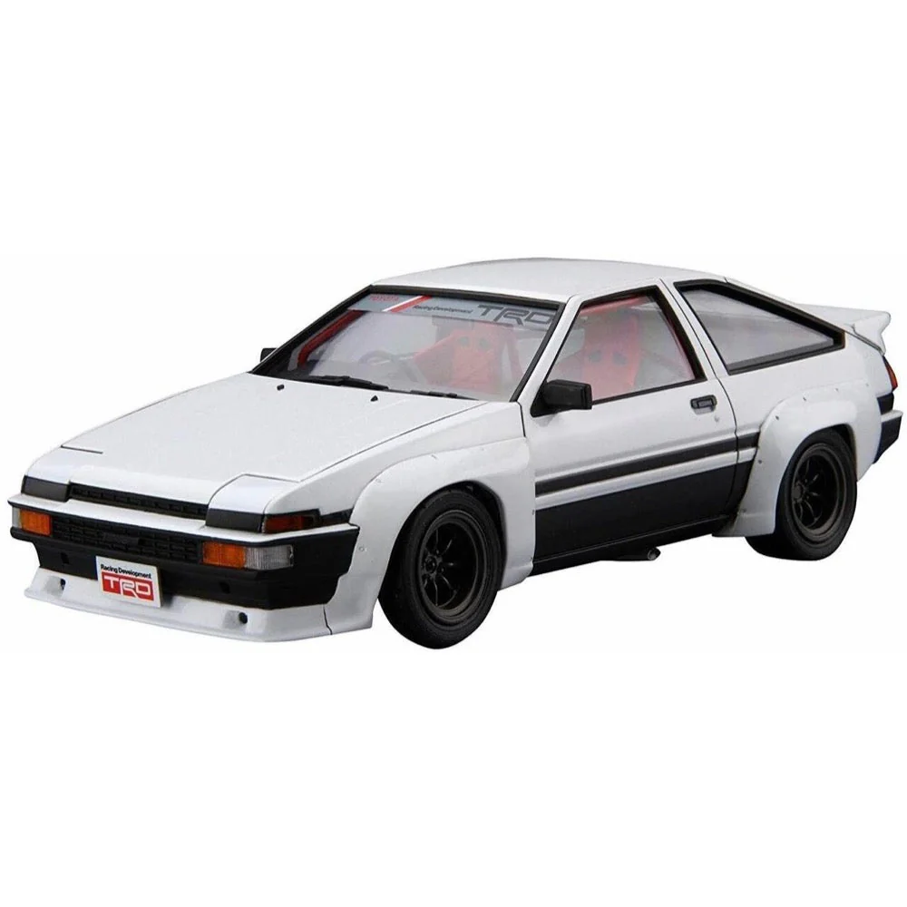 Aoshima A005896 1/24 Toyota TRD AE86 Trueno N2 1985 - Image 2