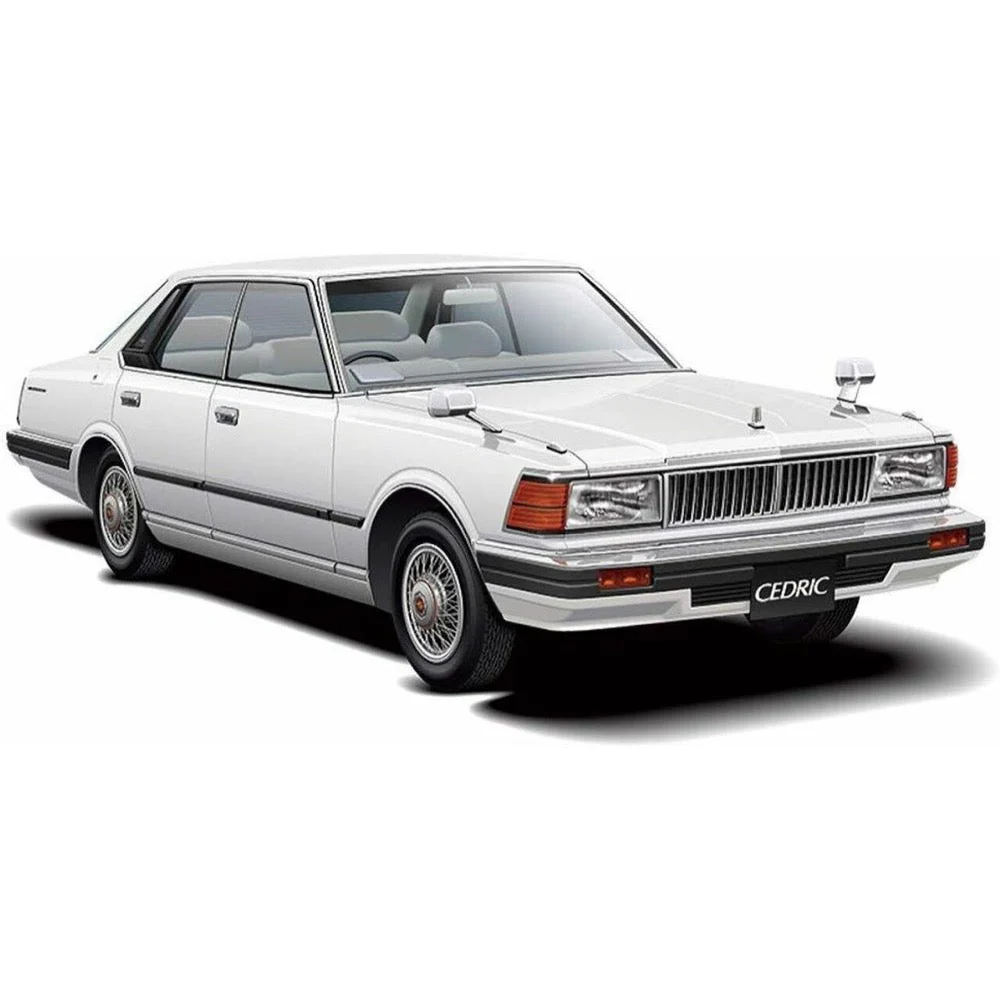 Aoshima A005915 1/24 Nissan P430 Cedric/Gloria 4HT 280E Brougham 1982 - Image 2