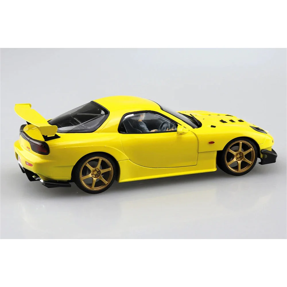 Aoshima A005955 1/24 Takahashi Keisuke FD3S RX-7 Project D Ver. with Figure - Image 3