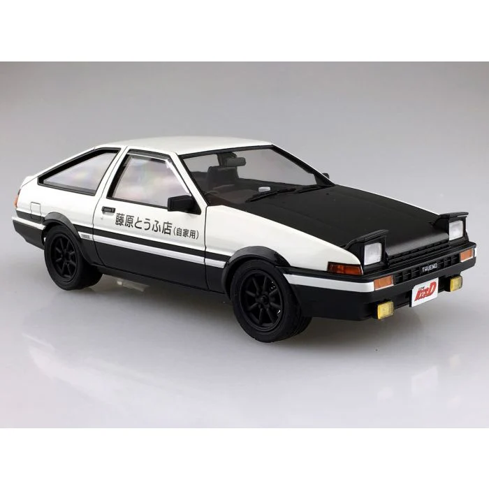 Aoshima A005957 1/24 Fujiwara Takumi Toyota AE86 Trueno Project-D Version - Image 3