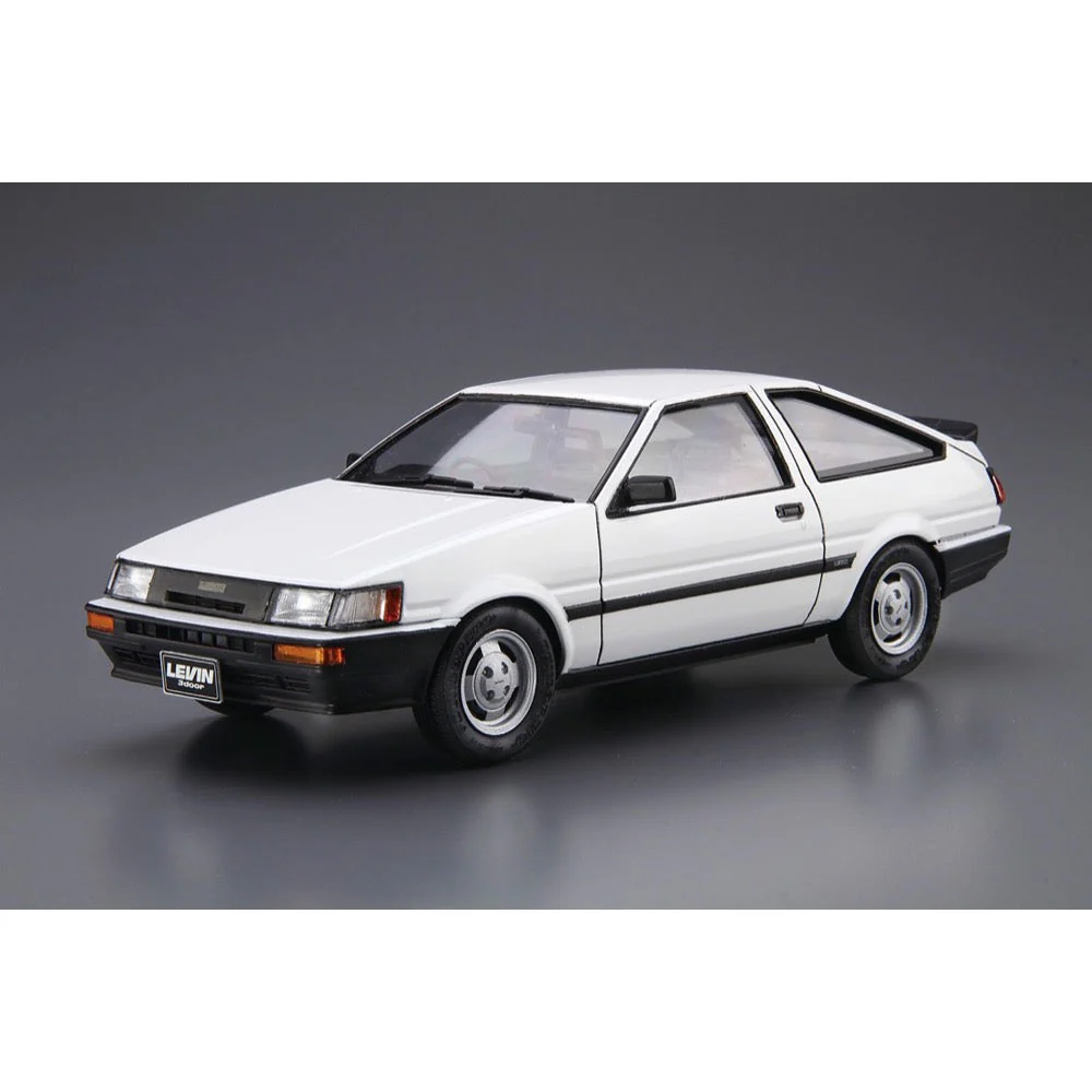 Aoshima A005968 1/24 Toyota AE85 Corolla Levin 1500SR '85 - Image 2