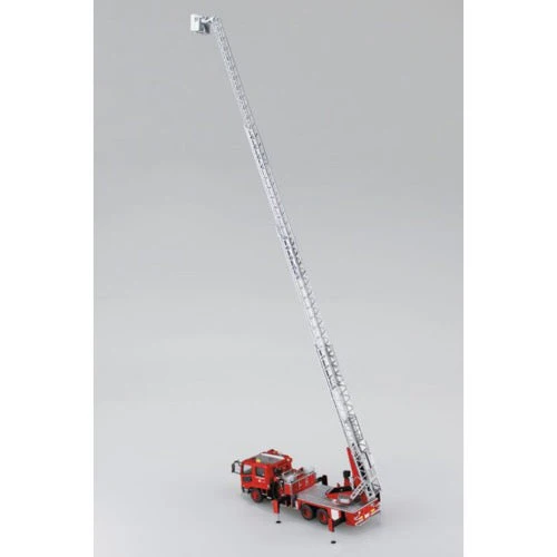Aoshima A005970 1/72 Fire Ladder Truck OTSU Municipal Fire Department - Image 6