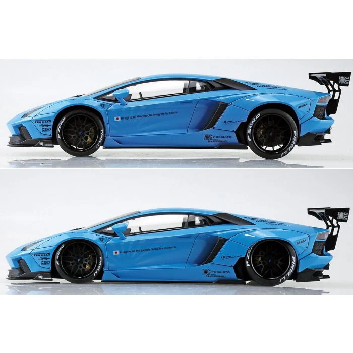 Aoshima A005989 1/24 LB Works Lamborghini Aventador Version 1 - Image 6