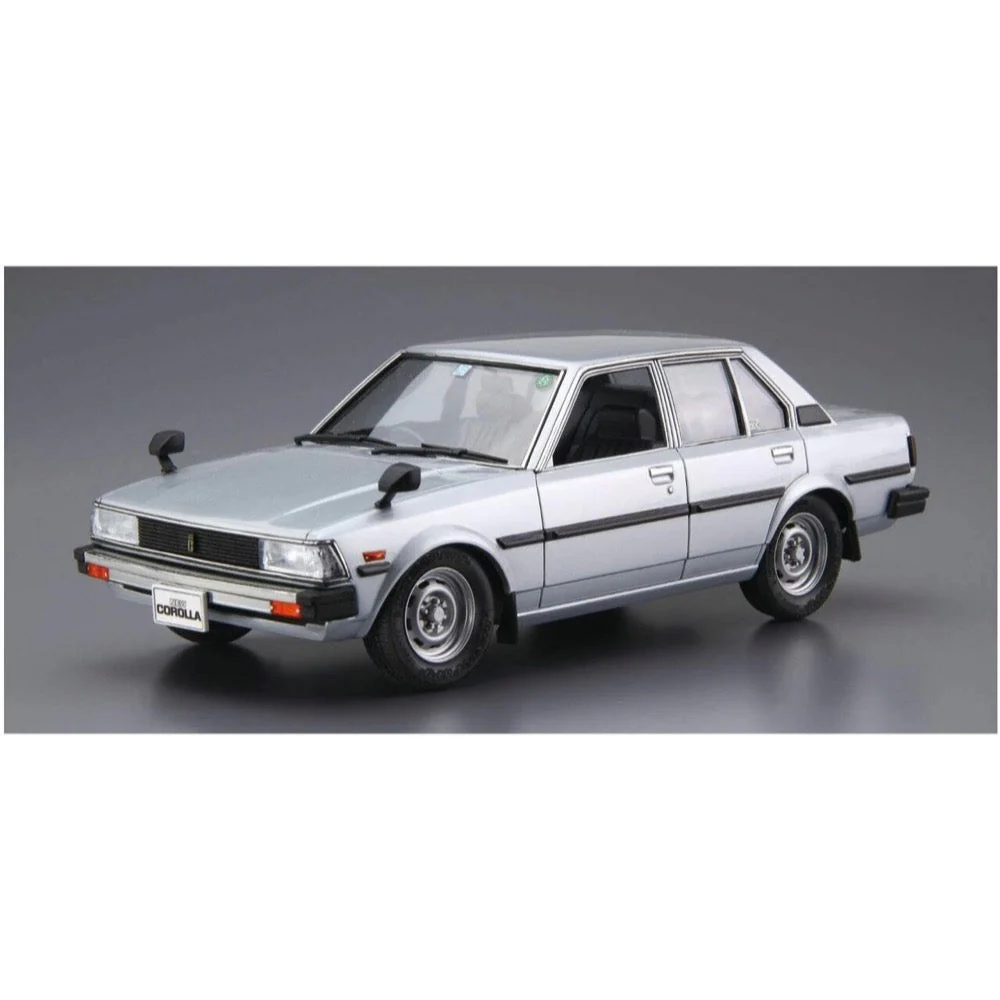 Aoshima A006129 1/24 Toyota E71/70 Corolla Sedan GT/DX 1979 - Image 2