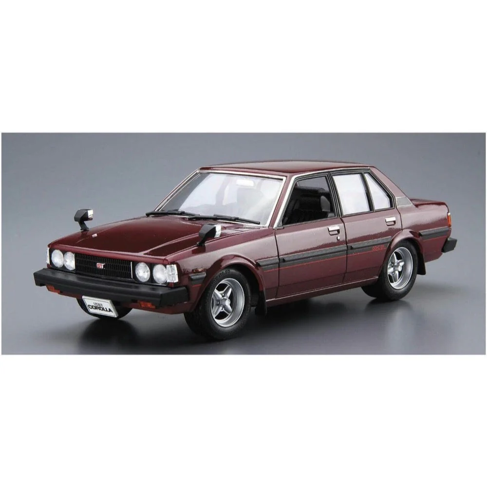 Aoshima A006129 1/24 Toyota E71/70 Corolla Sedan GT/DX 1979 - Image 4