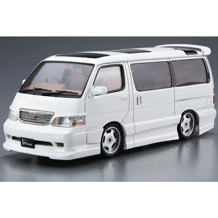 Aoshima A006215 1/24 Azmax KZH100 Hiace 1999 Toyota - Image 2