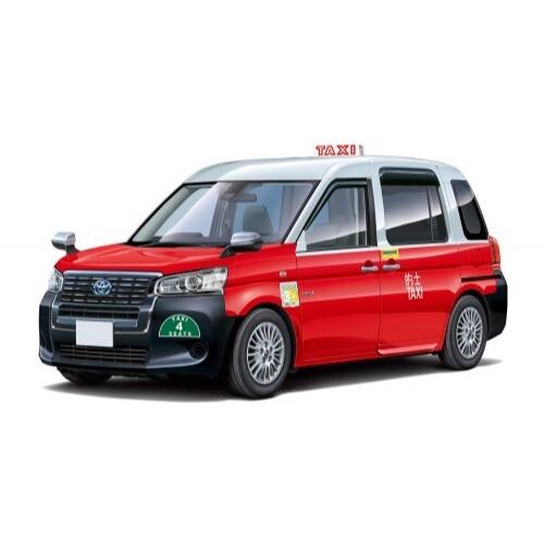 Aoshima A006223 1/24 Toyota NTP10R Comfort Hybrid Hong Kong Taxi 2018 - Image 4